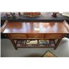 Image 2 : MING'S STYLE SOFA TABLE W/3 DRAWERS (56" X 16")
