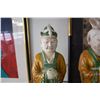 Image 3 : CHINESE TANG STYLE SANCAI POTTERY DIGNITARIES (18" & 19") (2 PCS)