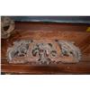 Image 2 : ASSORTED WOOD CARVINGS, BOWL, FIGURE, BEAR W/FISH & PANEL (4 PCS)