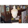 Image 1 : BURMESE 18TH CENTURY SHAN PERIOD BUDDHA HEAD IN MARBLE ON STAND W/CERTIFICATE OF ANTIQUITY (14" X 29