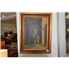 Image 2 : FRAMED OIL ON PANEL; SIGNED BLANCHE DOUGAN COLE DTD 1900 (1869-1956) (11" X 14 1/2")