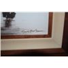 Image 2 : KOA FRAMED GICLEE PRINT, "E INOA NO LONO"; SIGNED RANDY JAY BROWN (24 1/2" X 28 1/2")