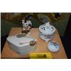 Image 2 : JAPANESE BOXES, CENSER, NEKO & TABLE SCREEN (SIGNED) (5 PCS) (DOES NOT INCLUDE BOX STAND)
