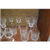Image 2 : WATERFORD CRYSTAL STEMWARE & GLASSES (LISMORE PATTERN) (22 PCS)