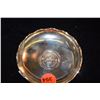 Image 2 : STERLING SILVER DISH W/INSET HONG KONG DOLLAR COIN (9 G)