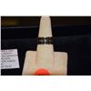 Image 2 : 18K BLACK ENAMEL MOURNING RING (2.3 G)