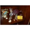 Image 1 : COLLECTION OF FISH, GIRAFFES & GLASS PIG (8 PCS)