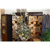 Image 1 : FAUX FLORAL ARRANGEMENTS (2 PCS)