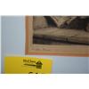 Image 2 : FRAMED ETCHING, "IN THE DARK"; SIGNED FRIEDLANDER (21 1/4" X 16 1/4")