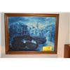 Image 1 : FRAMED PAINTING; SIGNED POLLY (24" X 18 3/4")
