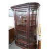 Image 1 : Cherry Bow Front Curio w/Drawer