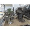 Image 1 : 4-Medium Vintage Fans - 4 X $