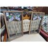 Image 1 : 2-Leaded Glass Panel - 2 X $