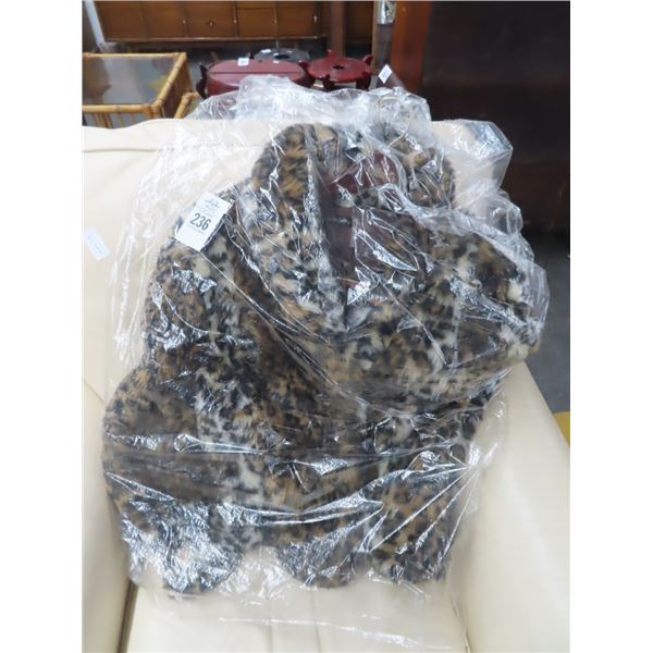 Dolce Cabo Leopard Fur Coat