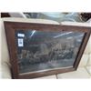 Image 1 : Vintage Framed Art "Court Session" - 26" x 34"