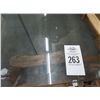Image 2 : All Glass Beveled Rectangular Dining Table