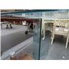 Image 3 : All Glass Beveled Rectangular Dining Table