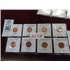 Image 1 : Old Uncirculated Lincoln Cents/Wheat Cents - 10