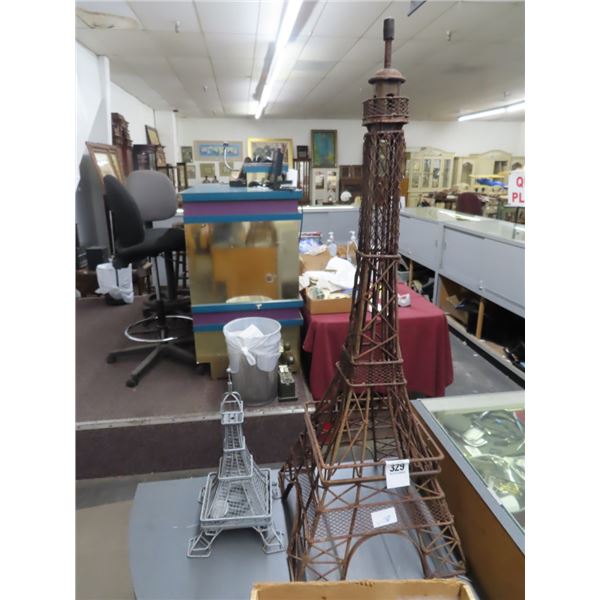 Metal Eiffel Tower Models - 2