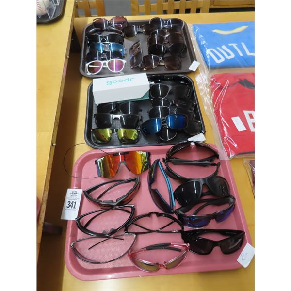 3-Trays of Fashion Sunglasses - 3 X $