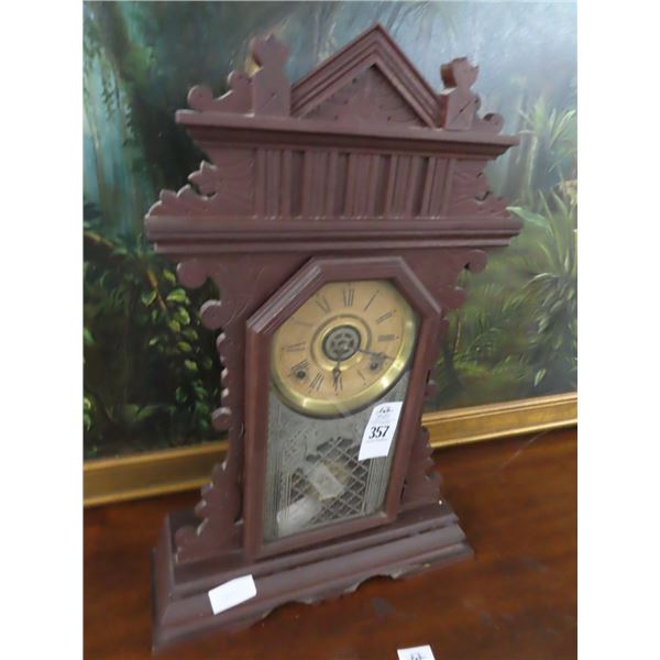 1800 Gingerbread Pendulum Clock w/Alarm