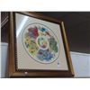 Image 1 : "Paris Opera" Framed Art - 29" x 29"