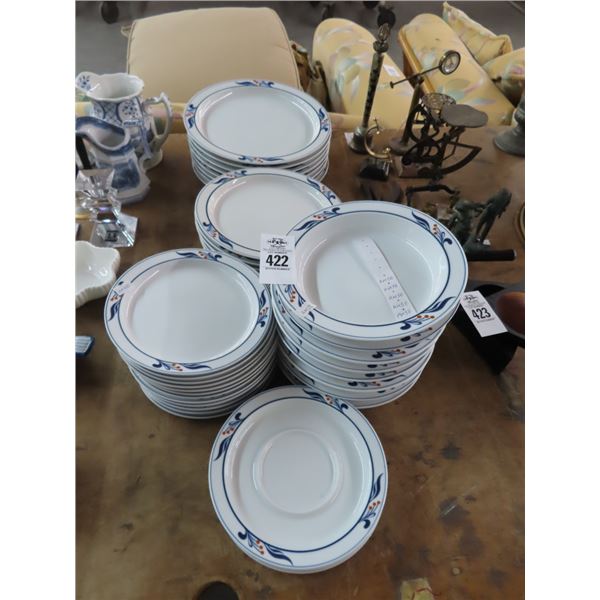 Dansk Blue Trim China