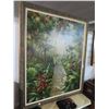 Image 1 : Oil On Canvas "Sunny Atrium II" - 57" x 68"