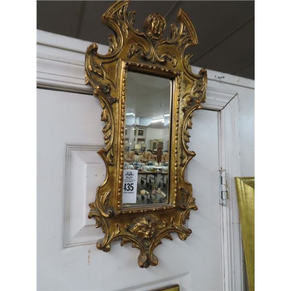 Small Guilded Figural Mirror