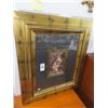 Image 1 : Framed Art of Woman - 28" x 32"
