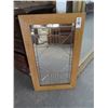 Image 1 : Leaded Glass Mirror