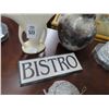 Image 2 : Cast Carousel Wind Chime, Vases, Bistro Sign, Plant
