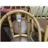 Image 2 : Rattan Padded Swivel Bar Stools - Set of 4