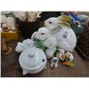 Image 1 : Easter Cookie Jar, Shakers, Frog Décor