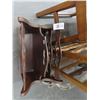 Image 2 : Carved Mahogany Magazine Rack