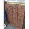 Image 1 : Pine 64-Drawer Cabinet