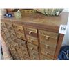 Image 2 : Oak 72-Drawer Card File Cabinet