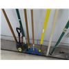 Image 4 : Aluminum Ext. Ladder, Wood Stepladder, Pruner, Yard Tools