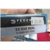 Image 2 : 7-Federal 22-250 REM 55 GR Soft PT 20CT - 7 X $