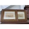 Image 1 : 2-Framed Art "? Signed Cozznas - 26" x 30" - 2 X $