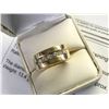 Image 3 : 14K YG Diamond Ring w/6 Round Brilliant Cut Diamonds