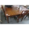 Image 1 : Mahogany Dining Table w/5 Chairs