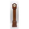 Image 1 : 1930s Oak Cased Grandmothers Clock