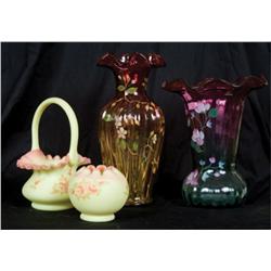 Fenton Art Glass Lot