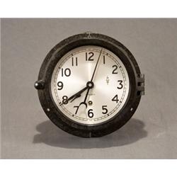 Bakelite Chelsea Black Ships Cabin Clock