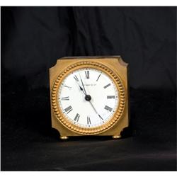 Tiffany & Co. Dore Bronze Shelf Clock Fine French