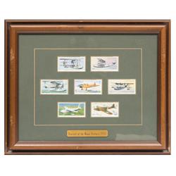 Framed Tobacco Cards Nicely Framed Collection