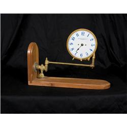 Crescent Advertising Swing Out Clock