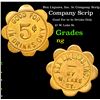 Image 1 : Rex Liquors, Inc. 5c Company Scrip Grades ng