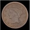 Image 2 : 1846 Braided Hair Large Cent 1c Grades vf details
